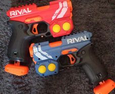 Pair of NERF Rival Knockout XX-100 Blasters