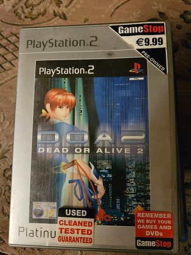 PlayStation 2 with games