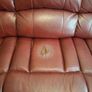 3 Seater recliner leather sofa Image 6