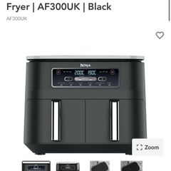 Ninja Dual Airfryer 7.6L (AF300UK)