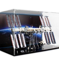 Lego International Space Station & Wicked Brick Display Case