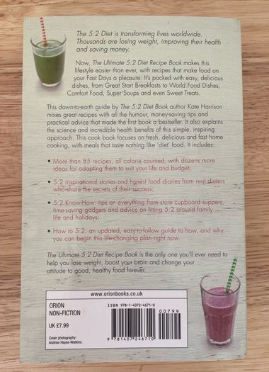 The Ultimate 5:2 Recipe Book by Kate Harrison