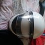Complete race package helmet, suit, gloves, boots, hans device Image 4