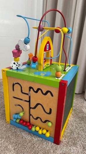 Ultimate 5-in-1 Educational Activity Toy - Cognitive Skills, Color Recognition, Learning Shapes, Imagination, Drawing
