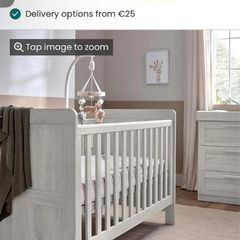 Mamas and papas nimbus white cot