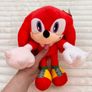 Sega Prize International Knuckles Sonic Hedgehog Plush approx. 27 cm. Dirty Hands Please see photos Image 3