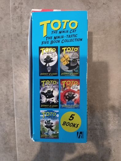 Toto The Ninja Cat 5 Book Collection
