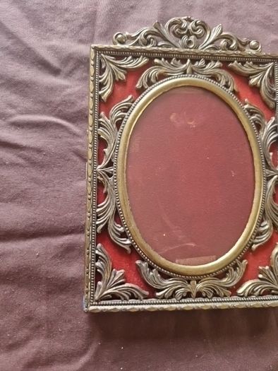 vintage brass frame