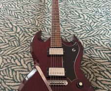 Vintage 1970s Sakai SG-Style Electric Guitar Made in Japan