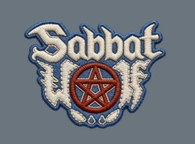 Sabbot Wolf Iron / Heat transfer Patch