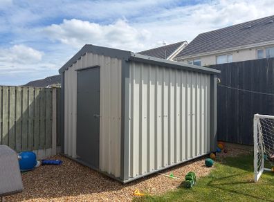 Steel Shed dismantled Ready to go