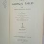 A Set of Nautical Tables for General Navigation Purposes by S. M. Burton (PT197) Image 2