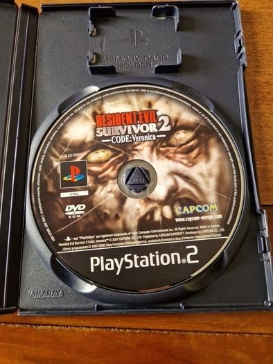 Resident Evil Survivor 2 Code Veronica PlayStation2 Ps2 games Original Pal