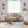 Bedside Table Set of 2 with Charging Station, Side Table with Led Lights Image 5