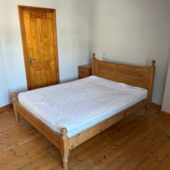 Soild Wood Double Bed