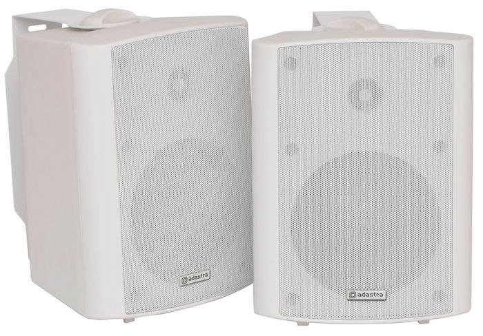Active Amplified Stereo Speaker Set - White