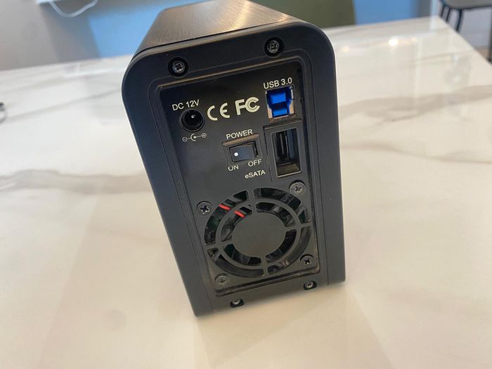 Vantec NexStar NST-400MX-S3R - Dual HDD RAID Enclosure (No Drives)