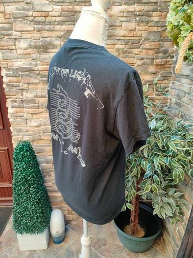 Vintage Style Metallica Where Ever We may Roam Tour T-shirt 1991 2017 reprint  The Tour was for the Black Album Front and Back Print's  Size Medium but is small fitting, fits more like a small