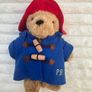 Paddington Bear Stuffed Animal Plush 2013 approx. 23 cm. Used Please see photos Image 2