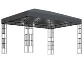 Gazebo with String Lights 3x4 m Anthracite