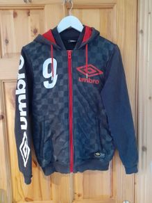 boys umbro tracksuit hoody