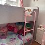 Pink and Grey VERY Home Girl's Bunk Bed Image 3