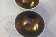 2 Marks &amp; Spencer Bronzed Nibble Bowls