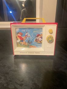 Vintage fisher price television