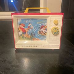 Vintage fisher price television