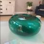 Fabulous Emerald Green large Stockholm Donut Vase from Ikea, 1999 Image 2
