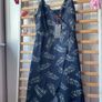 dress bnwt occasion dress navy patterned wrap effect dress size 10/12 Image 9