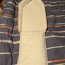 Soft Plush Baby Swaddle Nest  Newborn Sleeping Envelope Pod Beige Image 4