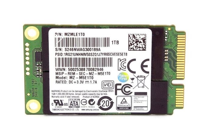 Samsung V-nand Ssd 850 Evo Msata 1tb