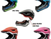 Kids 2in1 Lightweight Full Face Bicycle Bike Helmet