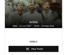 Amble Ticket