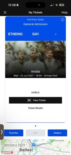 Amble Ticket