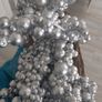Christmas Wreath in Silver from The Orchard Garden Centre Image 5