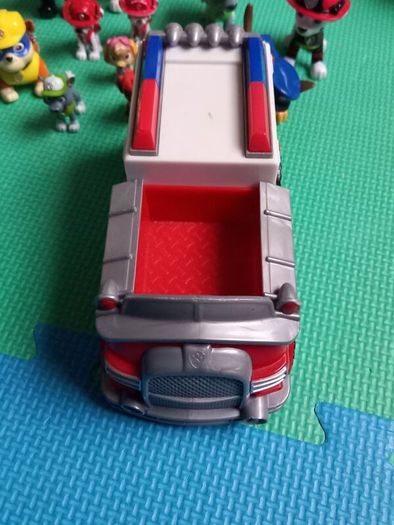 Paw patrol vehicles and figures