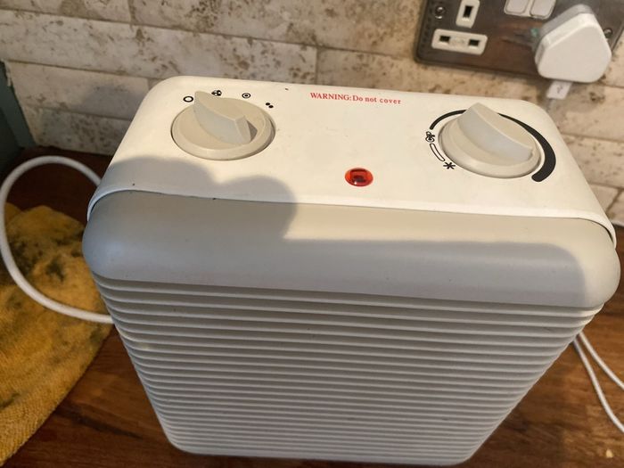 small fan heater