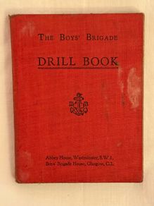 Antique The Boys Brigade Drill Book 1943