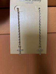 Cross earrings