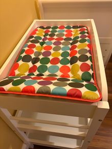 Baby changing table and mat