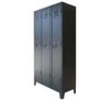 Locker Cabinet Metal Industrial Style 90x45x180 cm Image 2