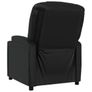 Recliner Chair Black Faux Leather Image 5
