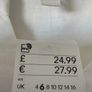 dress bnwt H&M white linen dress oversized uk 6 fit 8/10 shirt dress Image 9
