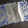 Vintage table runner and napkins Image 2