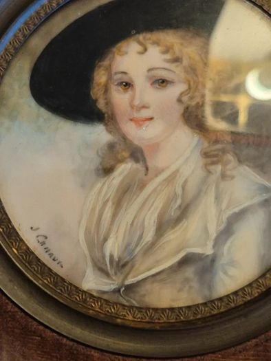 French Miniature Portrait