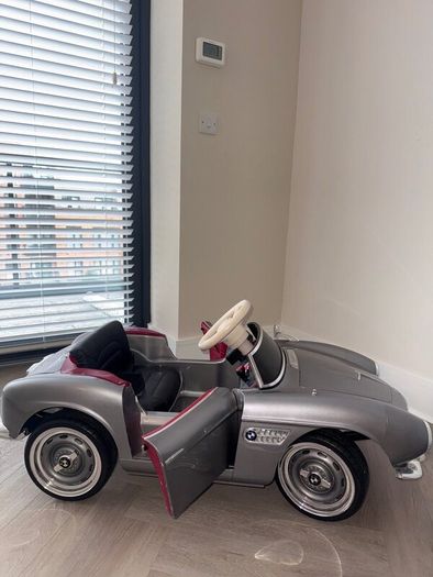 BMW 507 Kids Electric Ride On Car Silver - Remote