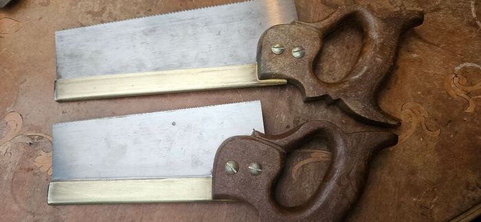 2 Sorby brass backed saws