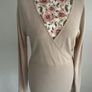 jumper beige wrap effect jumper small Dunnes stores Image 3